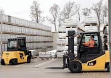 Carrelli elevatori frontali elettrici Caterpillar EP45