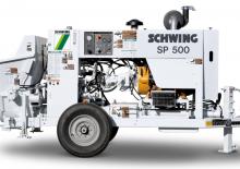 Equipagg. pompe per calcestruzzo SCHWING-Stetter BPL 500 R