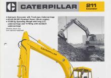 Escavatori cingolati Caterpillar 211