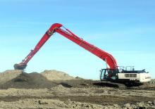 Escavatori cingolati Link-Belt 350 X4 Long Front