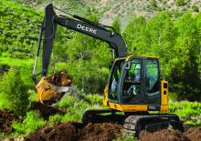 Escavatori cingolati John Deere Construction 75G