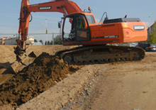 Escavatori cingolati Doosan DX 255 N LC