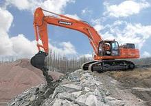 Escavatori cingolati Doosan DX490NLC-3
