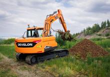 Escavatori cingolati Develon DX140LC-7K 