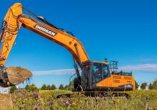Escavatori cingolati elettrici Doosan DX300LC Electric