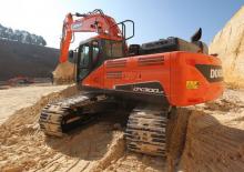 Escavatori cingolati elettrici Doosan DX300NLC-5