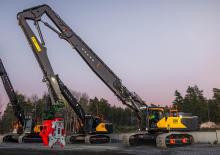 Escavatori cingolati Volvo EC500 High Reach