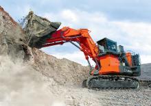 Escavatori cingolati elettrici Hitachi EX2600-7E
