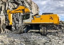 Escavatori cingolati elettrici Liebherr R 998 SME-E