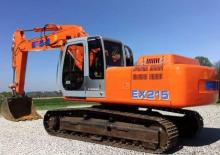 Escavatori cingolati Fiat-Hitachi EX 215