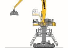 Movimentatori di materiali Liebherr LH 80 C Gantry Port Litronic