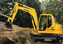 Escavatori cingolati Komatsu PC75-1