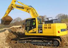 Escavatori cingolati Komatsu PC240NLC-11E0