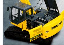 Escavatori cingolati Sumitomo SH210F-5 MACAN