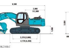 Escavatori cingolati Kobelco SK 210 NLC 9