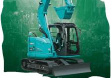Escavatori cingolati Kobelco SK 75 SRN 3