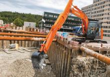 Escavatori cingolati Hitachi ZX350LCN-6 TYPE HE18LD