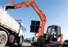 Escavatori cingolati Hitachi ZX85US TYPE HE10