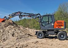 Escavatori gommati Atlas 155 W