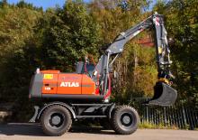 Escavatori gommati Atlas 160 W