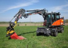 Escavatori gommati Atlas 160 W-SR