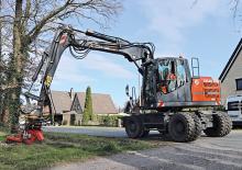 Escavatori gommati Atlas 165 W