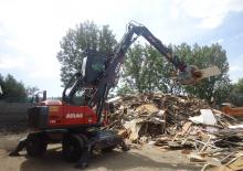 Escavatori gommati Atlas 180 MH