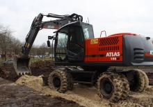 Escavatori gommati Atlas 190 W