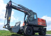 Escavatori gommati Atlas 190 W