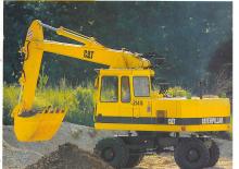 Escavatori gommati Caterpillar 214B