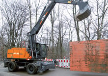 Escavatori gommati Atlas 240 W