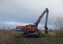 Escavatori gommati Atlas 350 MH