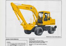 Escavatori gommati John Deere Construction 495D