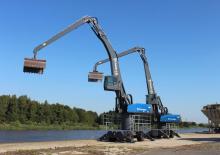 Escavatori gommati Atlas 520 MH
