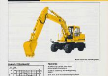 Escavatori gommati John Deere Construction 595D