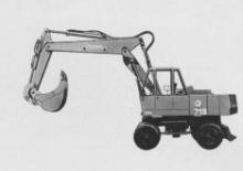 Escavatori gommati Fuchs 713 M