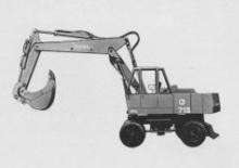 Escavatori gommati Fuchs 713 MU