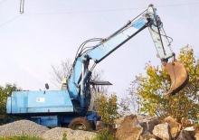 Escavatori gommati Fuchs 714 M