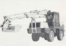 Escavatori gommati Case 880R