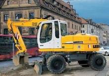 Escavatori gommati Liebherr A 312