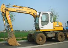 Escavatori gommati Liebherr A 312 Litronic