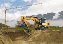 Escavatori gommati Liebherr A 916 Litronic