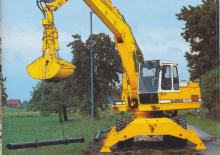 Escavatori gommati Liebherr A 922