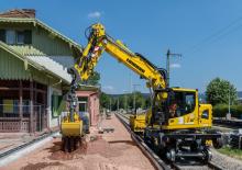 Escavatori gommati Liebherr A 922 Rail Litronic G6.0