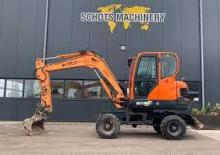 Escavatori gommati Yanmar B 55 W 2
