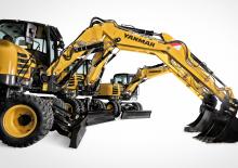 Escavatori gommati Yanmar B 95 2PB