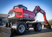 Escavatori gommati Yanmar B110W 