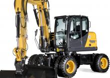 Escavatori gommati Yanmar B110W