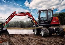 Escavatori gommati Yanmar B75W Zirkular 