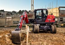 Escavatori gommati Yanmar B95W Zirkular 